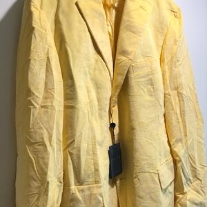 Brand New With Tags! Ralph Lauren Mens Corduroy Yellow Blazer.